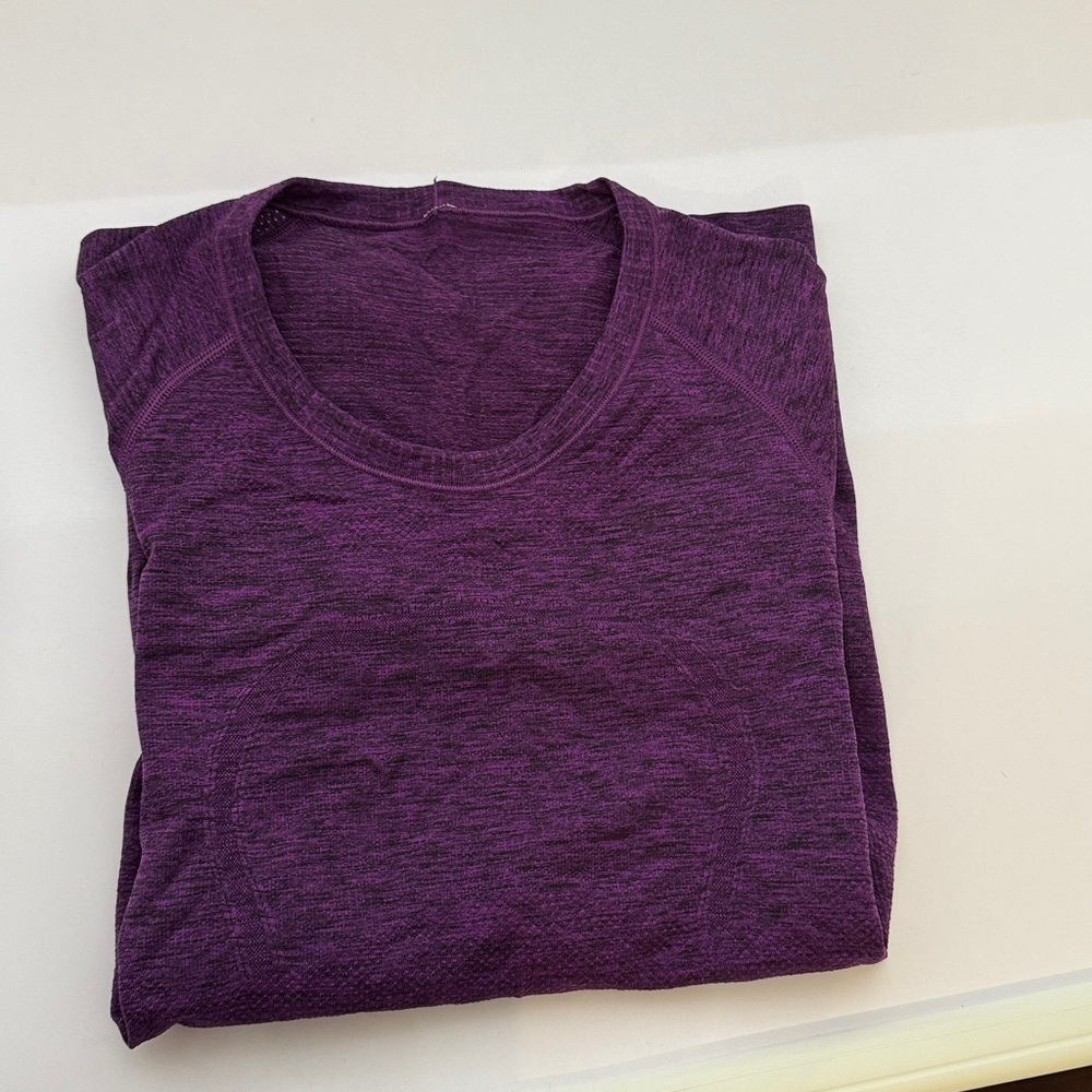 Lululemon swiftly tech short sleeve Purple